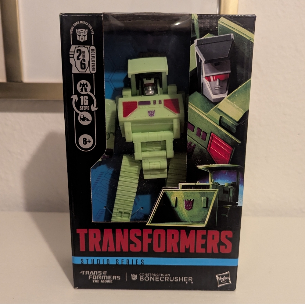 Hasbro Transformers Studio Series Constructicon Bonecrusher 1 of 6 Devastator